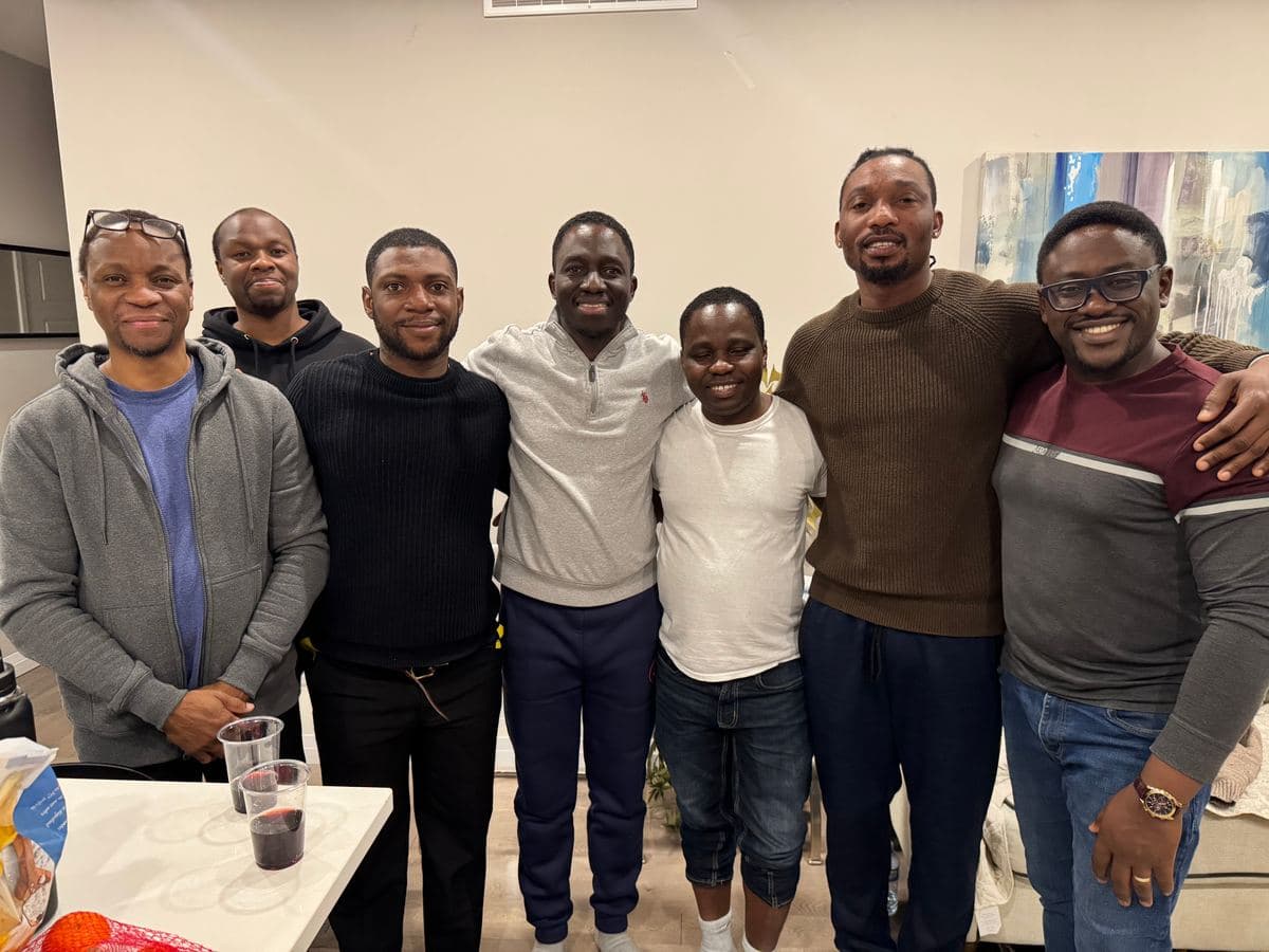 Men from EFCM at a past retreat