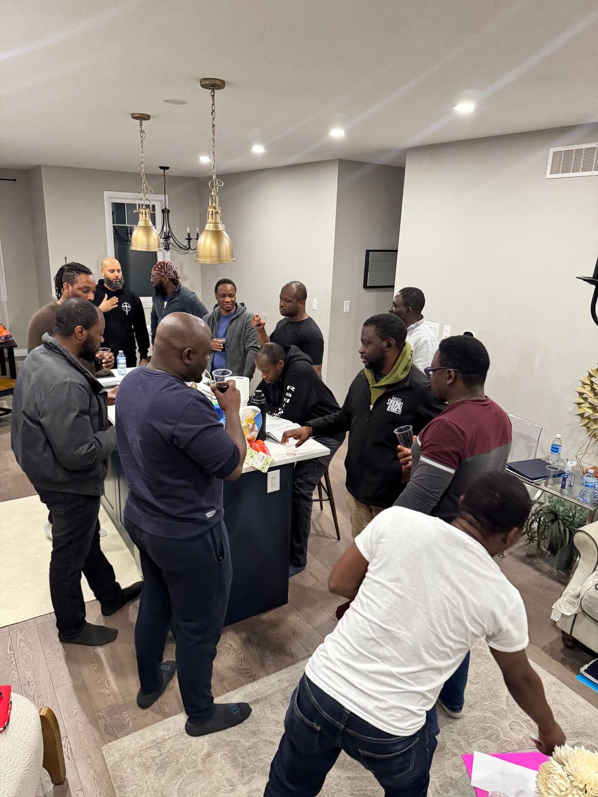 Men from EFCM at a past retreat