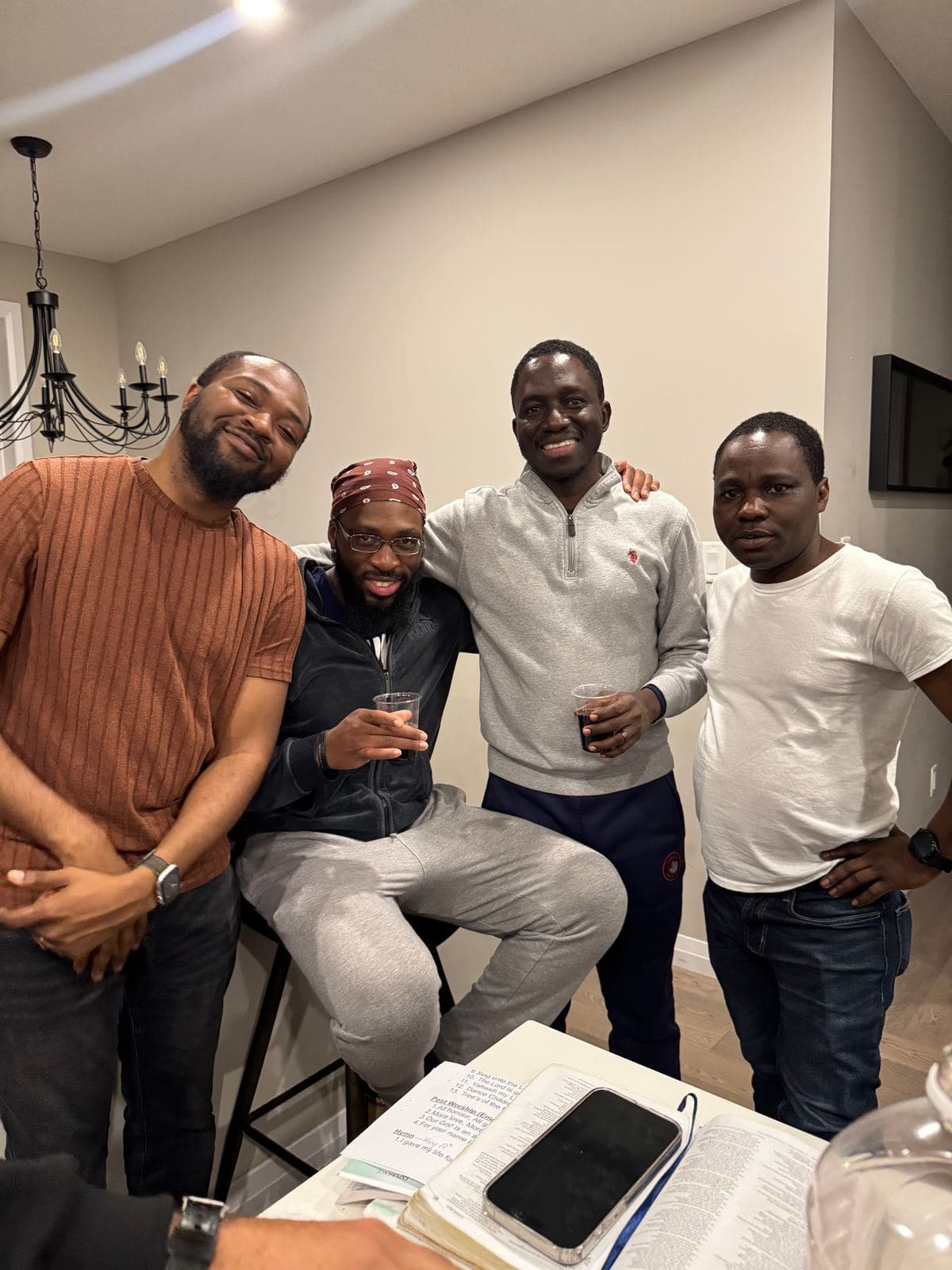 Men from EFCM at a past retreat
